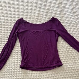 Elegant Purple Women's Top